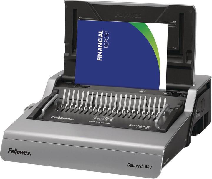 Actual product image Fellowes Binder Galaxy-E 500 pages (Comb binding)