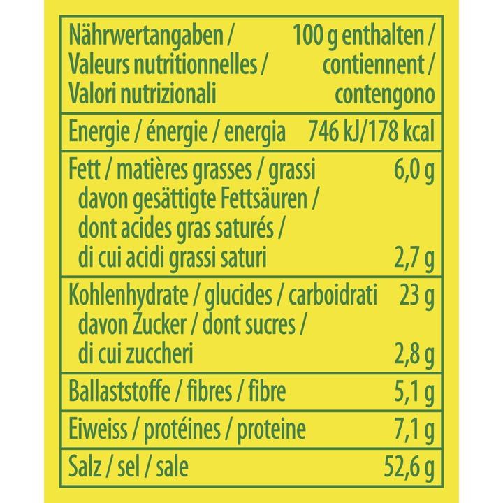 Nährwerte und Zutaten Knorr Aromat Chili (90 g)