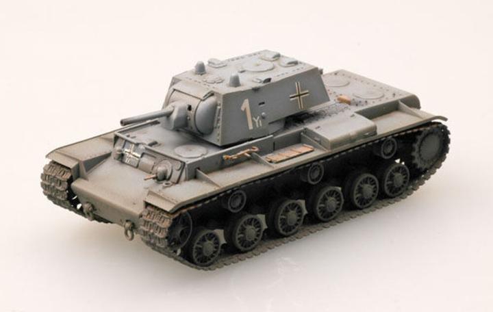 Actual product image Easy Model KV-1 - Captured of the 8th Panzer div.