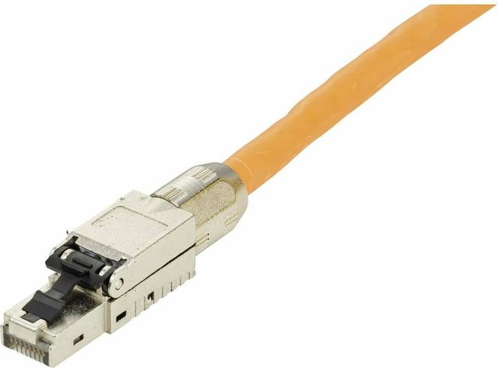 Image du produit Renkforce RJ45 Câble d'extension réseau CAT 7a S/FTP 50m Orange Sans halogène (S/FTP, CAT7a, 50 m)