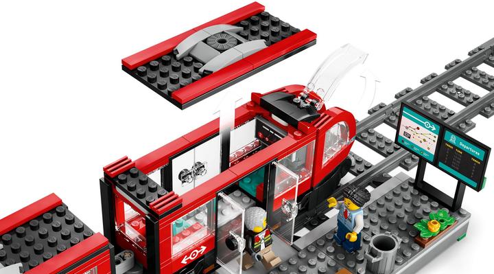 Produktbild LEGO City End-Of-Live Set Strassenbahn mit Haltestelle - 60423 NEU! Teile 811x (60423)