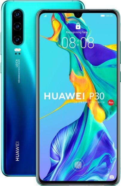Image du produit Huawei refreshed P30 Blue 128GB (128 Go, Bleu, 6.10", 40 Mpx)