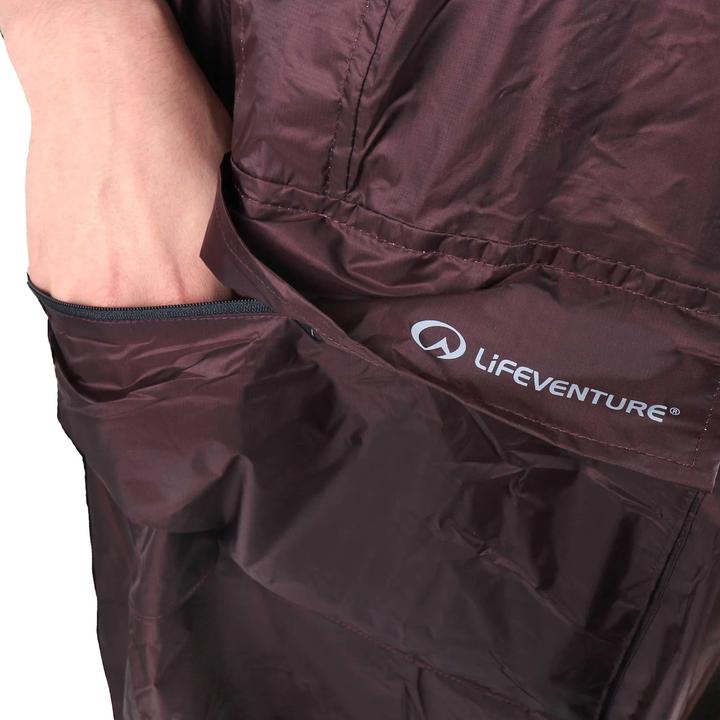 Actual product image Lifeventure Poncho, Blackcurrant (One size)