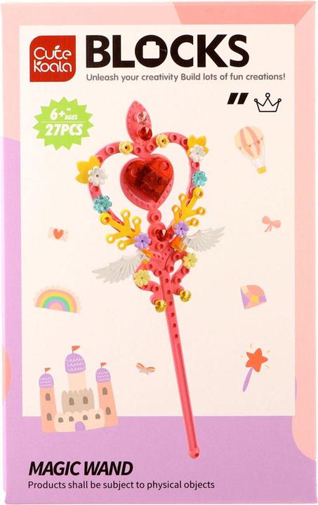 Jono Toys Magic wand building blocks, 27dlg.