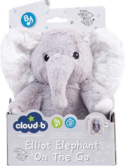 Actual product image Cloud B Cuddly Toy with Music Elephant Elli (27 cm)