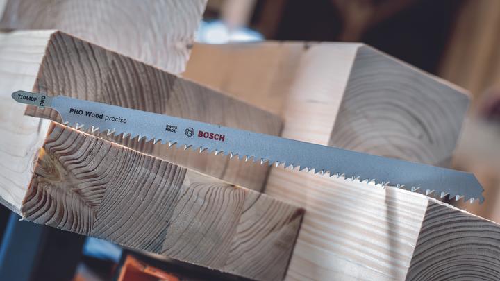 Image du produit Bosch Professional Zubehör Lame de scie sauteuse PRO Wood precise T1044DP, 250 mm, 3 pcs.
