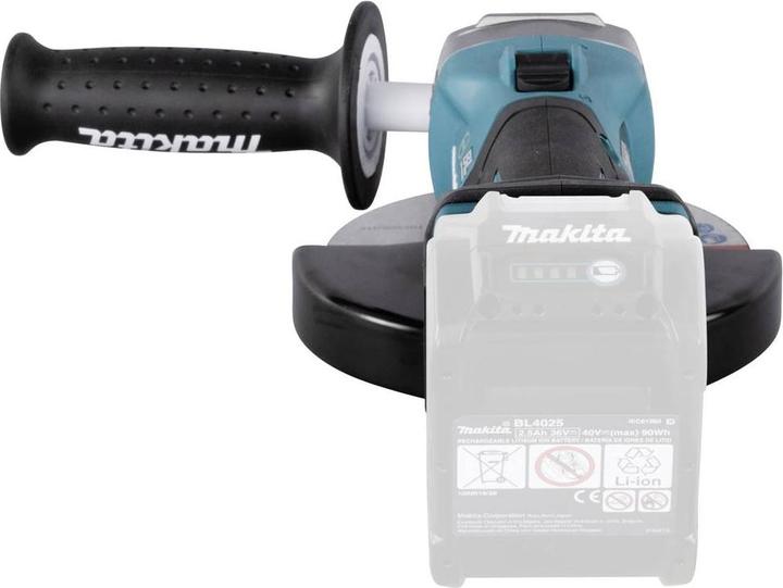 Actual product image Makita XGT GA035GZ Battery Angle Grinder 40VMAX (150 mm)