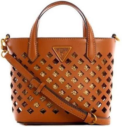 Immagine prodotto Guess Aqua Mini Shopper, Textile Handbag, Maroon, HWVB8566750, 23 x 17 x 8