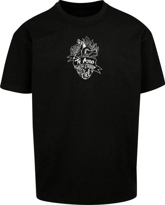 Actual product image Merchcode Frida Kahlo - Te amo outline Heavy Oversize Tee - 116711 (4XL)