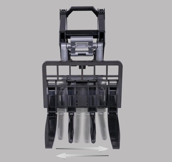 Produktbild Schwarz Kitchen Frontlader mit Gabel 1:24S inkl. Palette und Ölfass