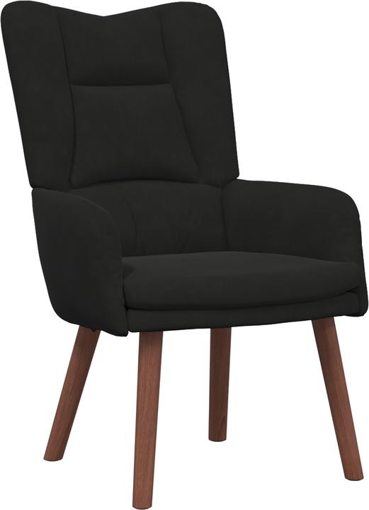 Produktbild VidaXL Relaxsessel Schwarz Samt