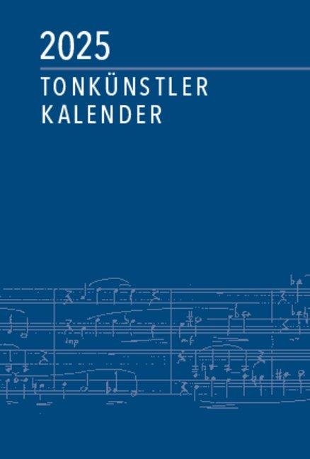 Produktbild Tonkünstler-Kalender 2025 (Deutsch)