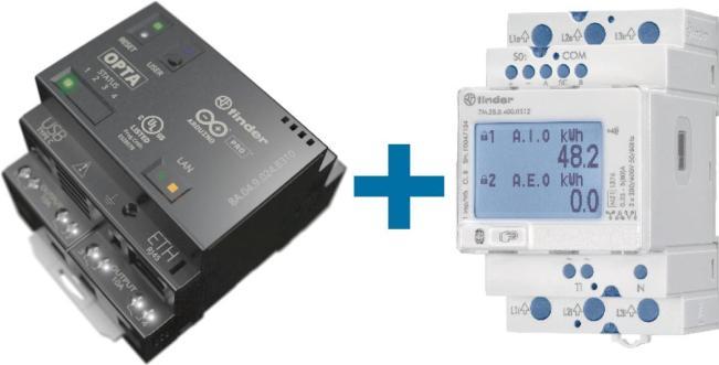 Actual product image Finder FIND three-phase meter