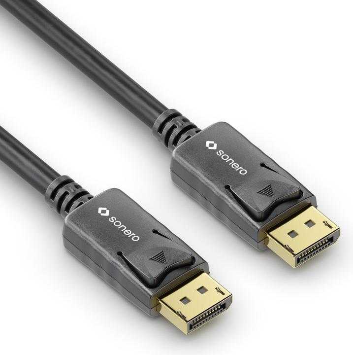 Sonero Cable 4K Displayport 1.2 male male <->, 4K/60Hz, 1.5 m (1.50 m, DisplayPort)