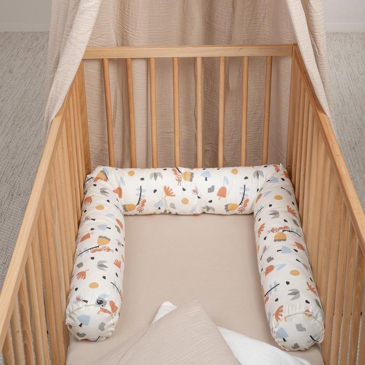 Actual product image Julius Zöllner Bed snake Organic Crazy Flowers