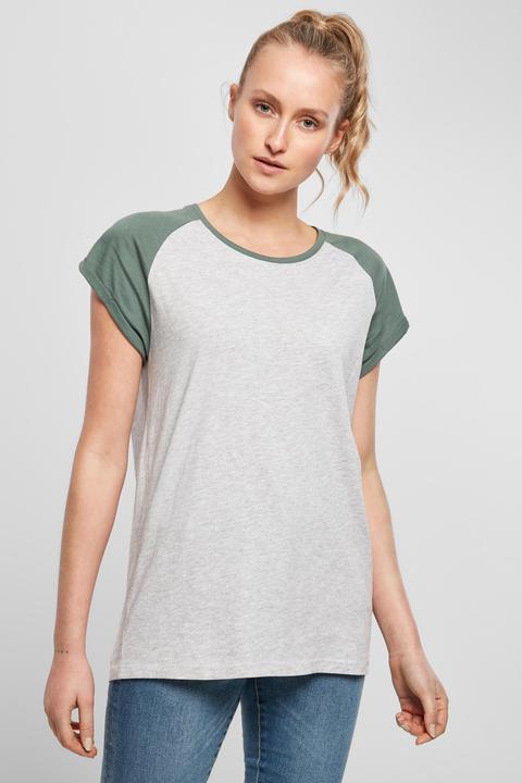 Image du produit Urban Classics Tee Raglan contrasté pour les femmes (3XL)