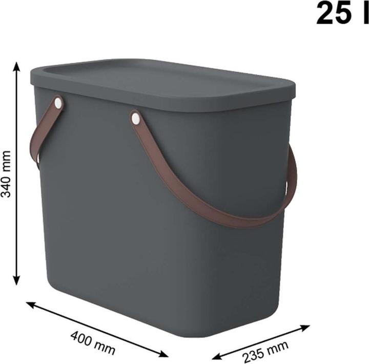 Actual product image Rotho Albula (21 x 34 x 38 cm, 25 l)