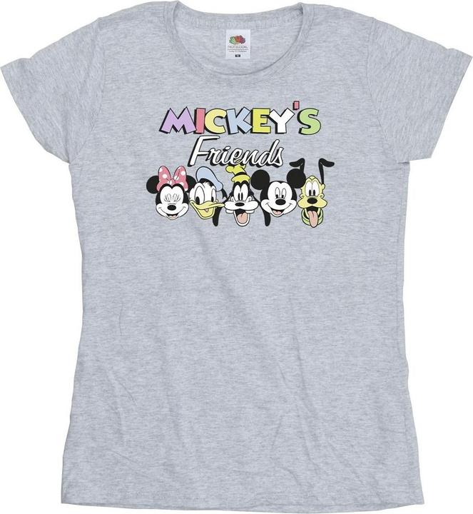 Disney Mickey Mouse And Friends Faces TShirt (S)