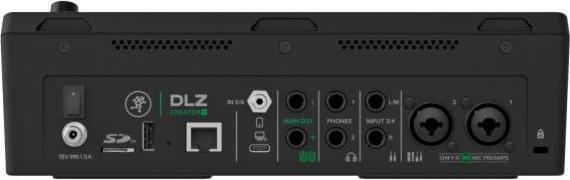 Produktbild Mackie Mischpult DLZ Creator XS Streaming Mixer mit Kopfhörer (Studio- und Livemixer)