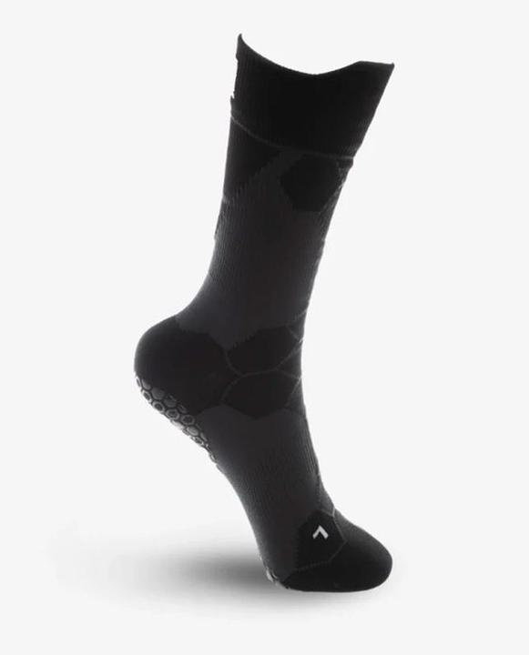 Actual product image NovoSoxx Fussballsocken Gr. 42-47 Grip Socken Fussball Strümpfe GripSoxx Schwarz (42 - 47)