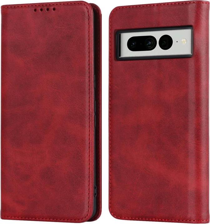 Actual product image Cover-Discount Google Pixel 7 Pro - Stand Flip Case Cover red (Google Pixel 7 Pro)