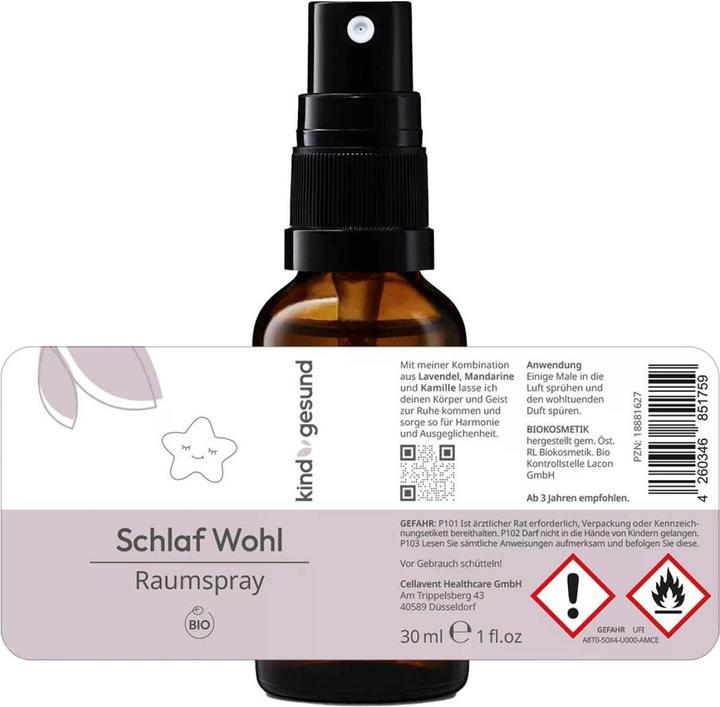 Immagine prodotto Kindgesund Sleep Well Room Spray 30 ml