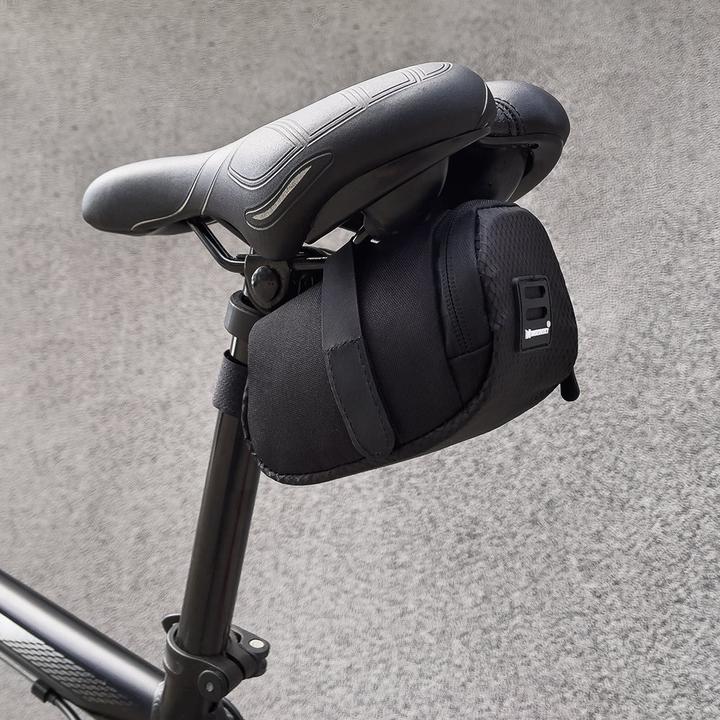 Produktbild Wozinsky small bicycle saddle bag 0.6 l black (WBB8BK black) (0.60 l, Rahmentasche)
