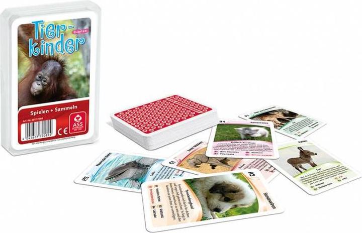 Produktbild ASS Altenburg 22572089 - Quartett - Tierkinder (DE-Ausgabe) (Deutsch)