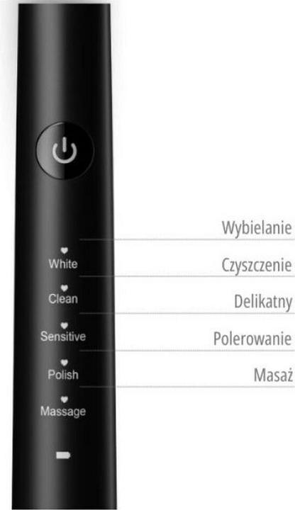 Produktbild Haxe Czarna szczoteczka soniczna elektryczna HX702 (Schallzahnbürste)
