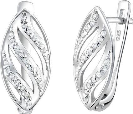 Silvego Silver earrings with zircons Veria FNJE0053QR (925 Sterling Silber)