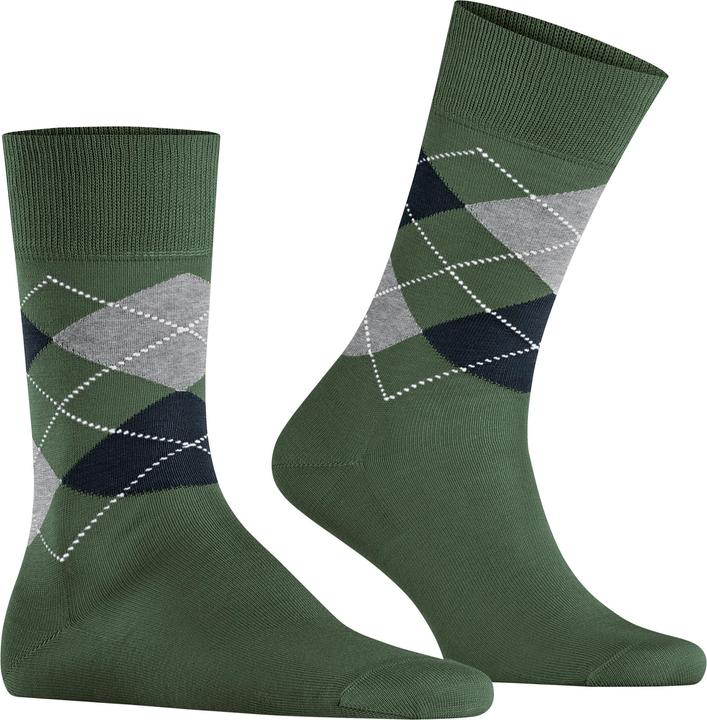 Image du produit Burlington Socken "Manchester" grün/klein gemustert (Une unité par pack, 40 - 46)