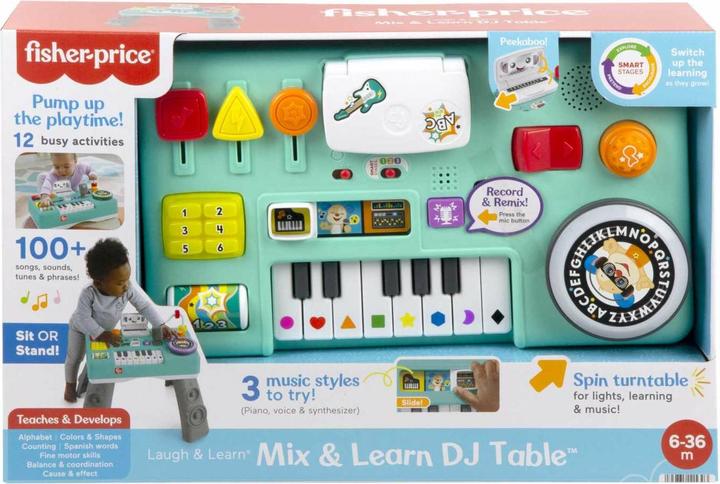 Actual product image Fisher-Price Fisher Price Multi-Activity Table Play and Learn (English, Spanish, Portuguese, Italian)