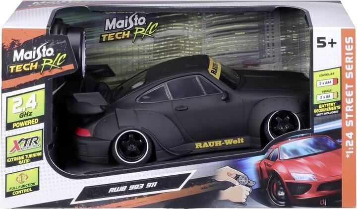 Produktbild Maisto Tech 581533 Porsche 993 RWB 1:24 RC Einsteiger Modellauto Elektro Sportwagen