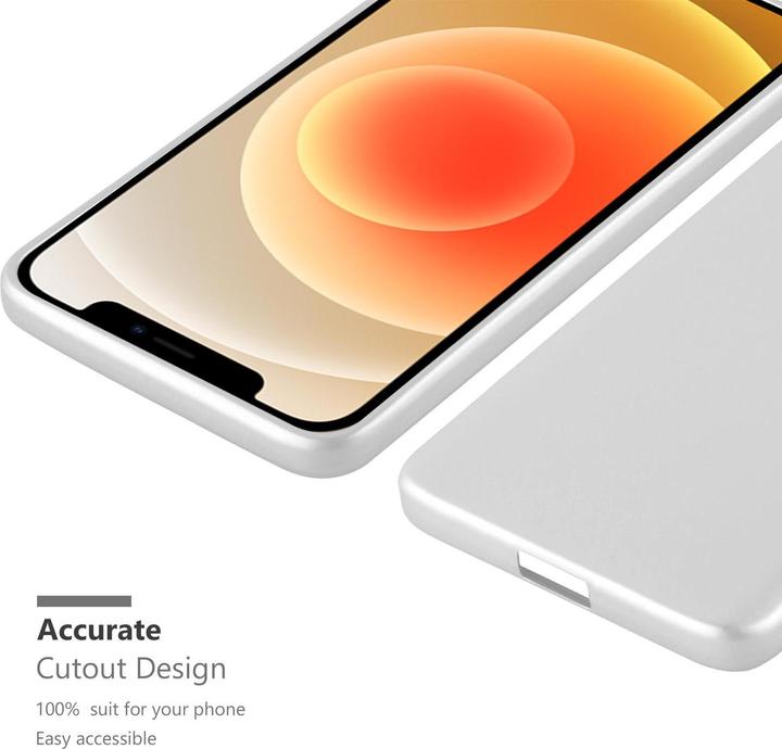 Actual product image Cadorabo TPU Matt Metallic Cover (Apple iPhone 12 mini)