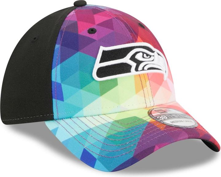 Actual product image New Era 39Thirty Cap - CRUCIAL CATCH Seattle Seahawks (S, M)