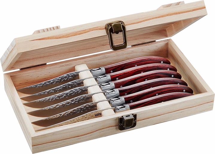 GEFU Ensemble de couteaux à steak Rancho (6 pièce(s), Couteau)