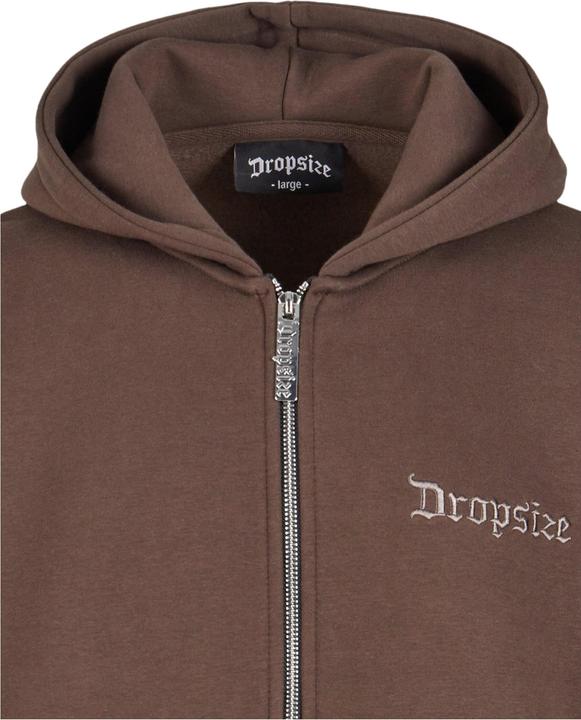 Image du produit Dropsize Sweat à capuche zippé super lourd surdimensionné - 124693 (XS)