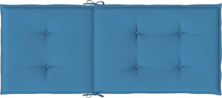 Produktbild VidaXL Hochlehner-Auflagen 2 Stk. Stoff (120 x 50 x 4 cm)