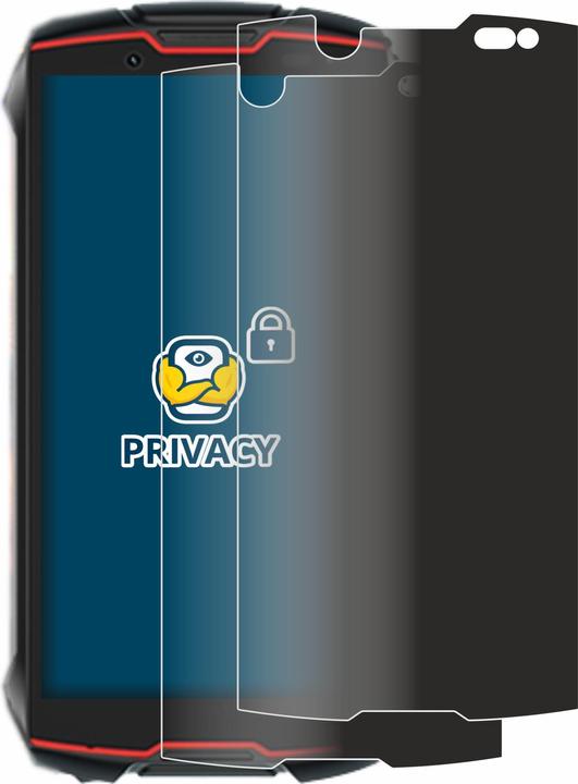 Immagine prodotto BROTECT Pellicola privacy antispia Pellicola di protezione dalla luce blu (2 Pezzo/i, Cubot King Kong Mini 2 Pro)