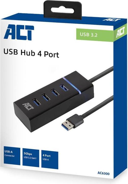 Actual product image AC6300 (USB-C, 4 Ports)