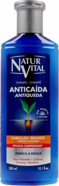 Image du produit Naturaleza Y Vida Shampooing anti-chute pour cheveux gras 300ml (300 ml, Shampoing liquide)