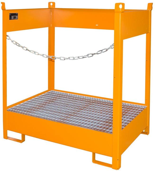 Produktbild kaiserkraft Lager- und Transportpalette mit Auffangwanne
