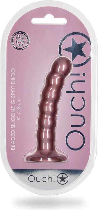 Actual product image Ouch! Beaded G-Spot Dildo - 5" / 13 cm