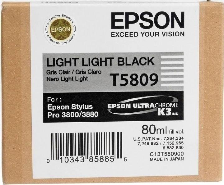 Produktbild Epson T5809 (BK, GY)