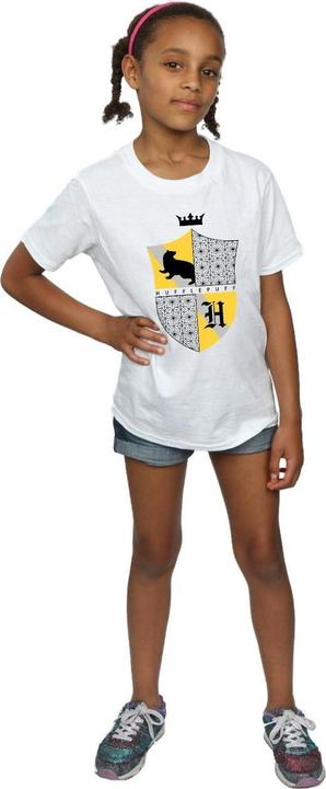 Produktbild Hufflepuff Shield TShirt Mädchen (140, 146)