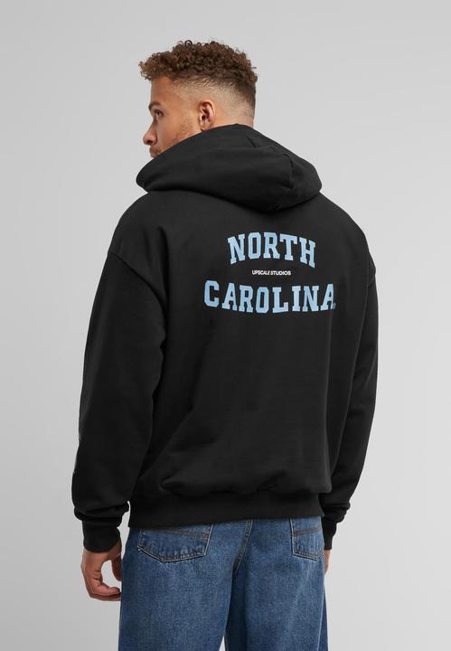 Actual product image Urban Classics Upscale North Carolina Multi Logo Oversize Hoody - 189503 (XS)