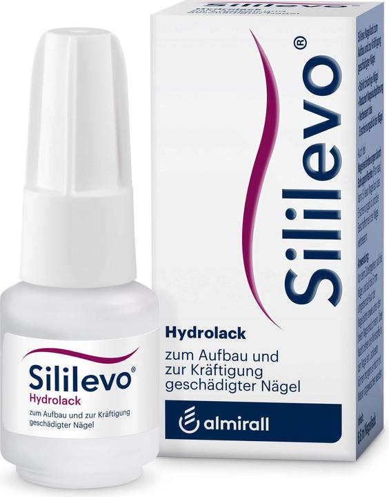 Produktbild Almirall Sililevo Hydrolack zum Aufbau geschädigter Fuss- und Fingernägel Nagellack, 6.6 ml Lösung (6.60 ml)