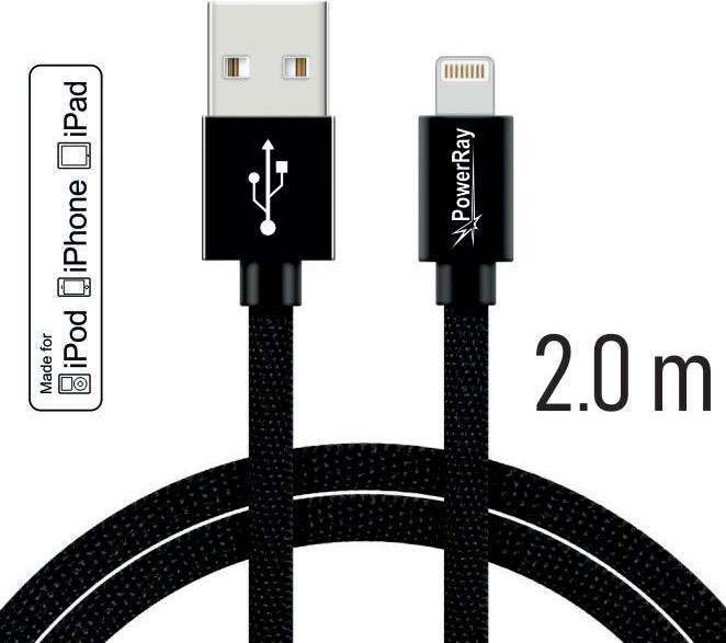 Actual product image PowerRay Data Cable (2 m, USB 2.0)