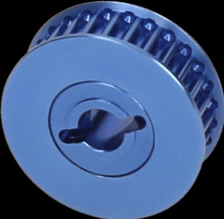 Image du produit HB Racing POULIE 27D (ALUMINIUM BLEU - KYOSHO V1R)