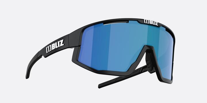 Actual product image Bliz Fusion (Matt Black, Black, White, Smoke w Blue Multi)